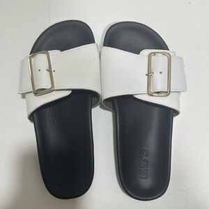 Naot slip ons. Soft white. Brand new with tags.